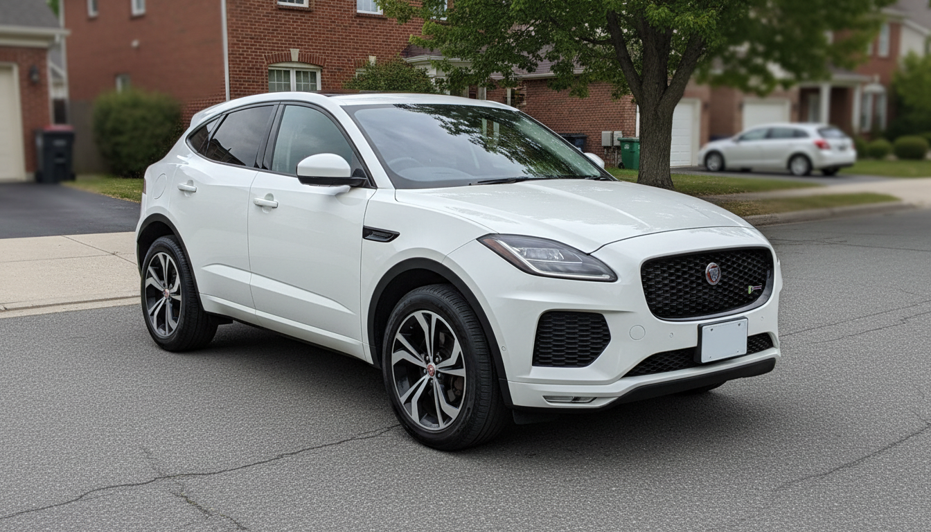מודעת רכב יגואר E-Pace